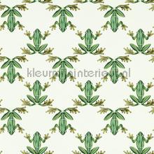Wood frog Forest Chalk papel de parede Harlequin urbana 