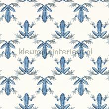 Wood frog Wild Water Chalk papel pintado Harlequin Wallpaper creations 