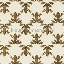 Wood frog Gold Parchment papel pintado Harlequin urbano 