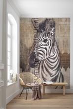 Zebra fotomurais Komar telhas 