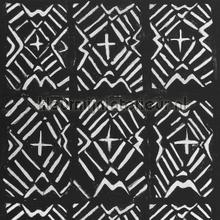 Bamana wallcovering Mindthegap black white 