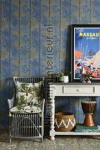 Havana regatta blue fotomurali Mindthegap PiP studio wallpaper 