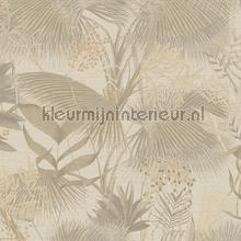 Uitbundige palmbladeren wallcovering Eijffinger Vintage- Old wallpaper 