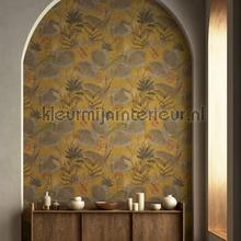Uitbundige palmbladeren wallcovering Eijffinger Vintage- Old wallpaper 