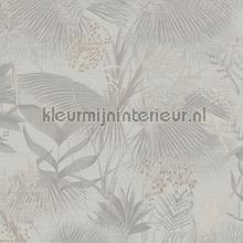 Uitbundige palmbladeren wallcovering Eijffinger Vintage- Old wallpaper 