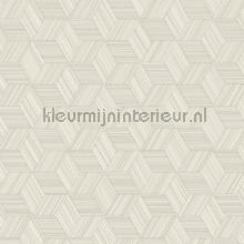 Vervlochten hexagonen tapeten Eijffinger Trendy 