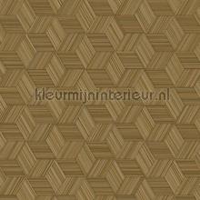 Vervlochten hexagonen tapeten Eijffinger Trendy 