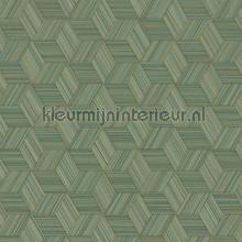 Vervlochten hexagonen tapeten Eijffinger Trendy 