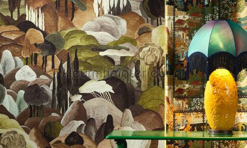 All ombra dei cipressi Forest walk papier peint 97501 Decors Panoramiques Arte