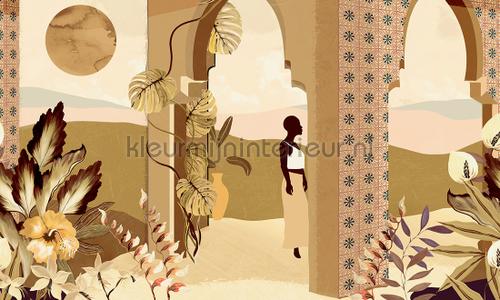 Les mysteres de madagascar Dune papier peint 97531 Decors Panoramiques Arte
