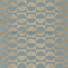 Circles wallcovering 74591222 retro Casamance