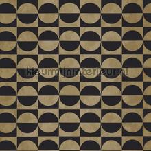 Circles behang Casamance retro 