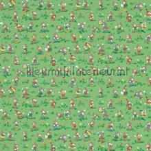 Mickey and Minnie - gumball green papel de parede Sanderson urbana 