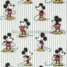 Mickey stripe - sea salt papel de parede Sanderson urbana 