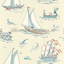 Donald - nautical sea salt papel de parede Sanderson urbana 