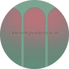 Behangcirkel three doors stickers mureaux Komar tout images 