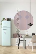 Behangcirkel bauhaus fusion stickers mureaux Komar tout images 