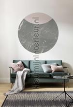 Behangcirkel stripe marmor stickers mureaux Komar tout images 