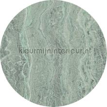 Behangcirkel green marble fotobehang Komar abstract modern 