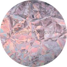 Behangcirkel glossy crystals fotobehang Komar abstract modern 