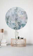 Behangcirkel blue prisma decorative selbstkleber Komar Selbstkleber top 15 