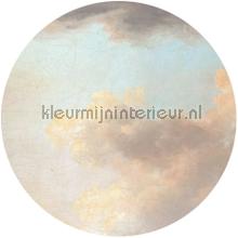 Behangcirkel relic clouds interieurstickers Komar bloemen natuur 