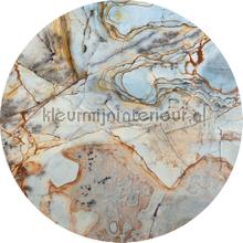 Behangcirkel marble sphere stickers mureaux Komar tout images 
