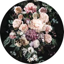 Behangcirkel enchanted flowers fototapet Komar verdenskort 