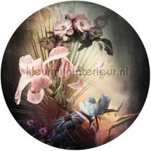 Behangcirkel flemish flowers decoration stickers Komar all images 