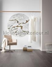 Behangcirkel marble vibe stickers mureaux Komar tout images 