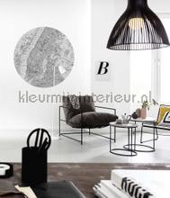 Behangcirkel map interieurstickers Komar abstract modern 