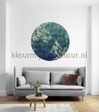 Behangcirkel majestic interieurstickers Komar bloemen natuur 