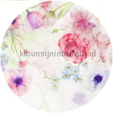 Behangcirkel floret interieurstickers Komar RoomMates 