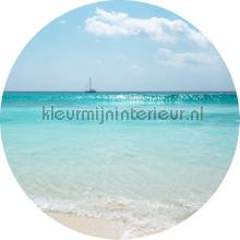 Behangcirkel lagoon wallstickers Komar vindue stickers 