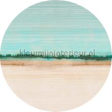 Behangcirkel beachside fotobehang Komar abstract modern 