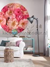 Behangcirkel roseraie wallstickers Komar alle billeder 