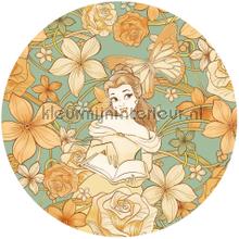 Behangcirkel disney princess - belle spirit of aut wallstickers Komar vindue stickers 