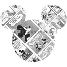 Behangcirkel disney - mickey mouse - head comic ca wallstickers Komar vindue stickers 