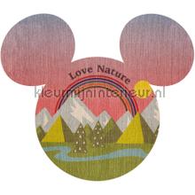 Behangcirkel disney - mickey mouse - head summer h decoration stickers Komar all images 