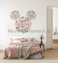 Behangcirkel disney - mickey mouse - head wildflow wallstickers Komar teenagere 