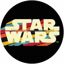 Behangcirkel star wars - typeface interieurstickers Komar jongens 