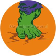 Behangcirkel marvel - avengers - hulks foot pop ar interieurstickers Komar jongens 