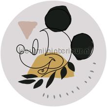 Behangcirkel disney - mickey mouse - modern art photomural Komar teenager 