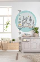 Behangcirkel disney - bambi - thumper decoration stickers Komar all images 