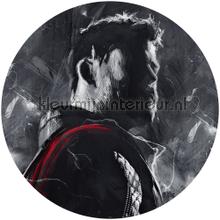 Behangcirkel marvel - avengers - painting thor stickers mureaux Komar Voitures Transport 