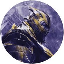 Behangcirkel marvel - avengers - painting thanos adesivi murali Komar sport 