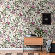 Exotische vogels en bloemen passie wallcovering 381786 flowers AS Creation