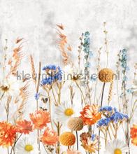 Preserved nature blues fotobehang Behang Expresse Bloemen Planten 