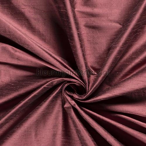 dupion zijde oud roze gordijnen uni kleuren Kleurmijninterieur