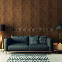 Rustig hout warmbruin behang 300431 Elements AS Creation